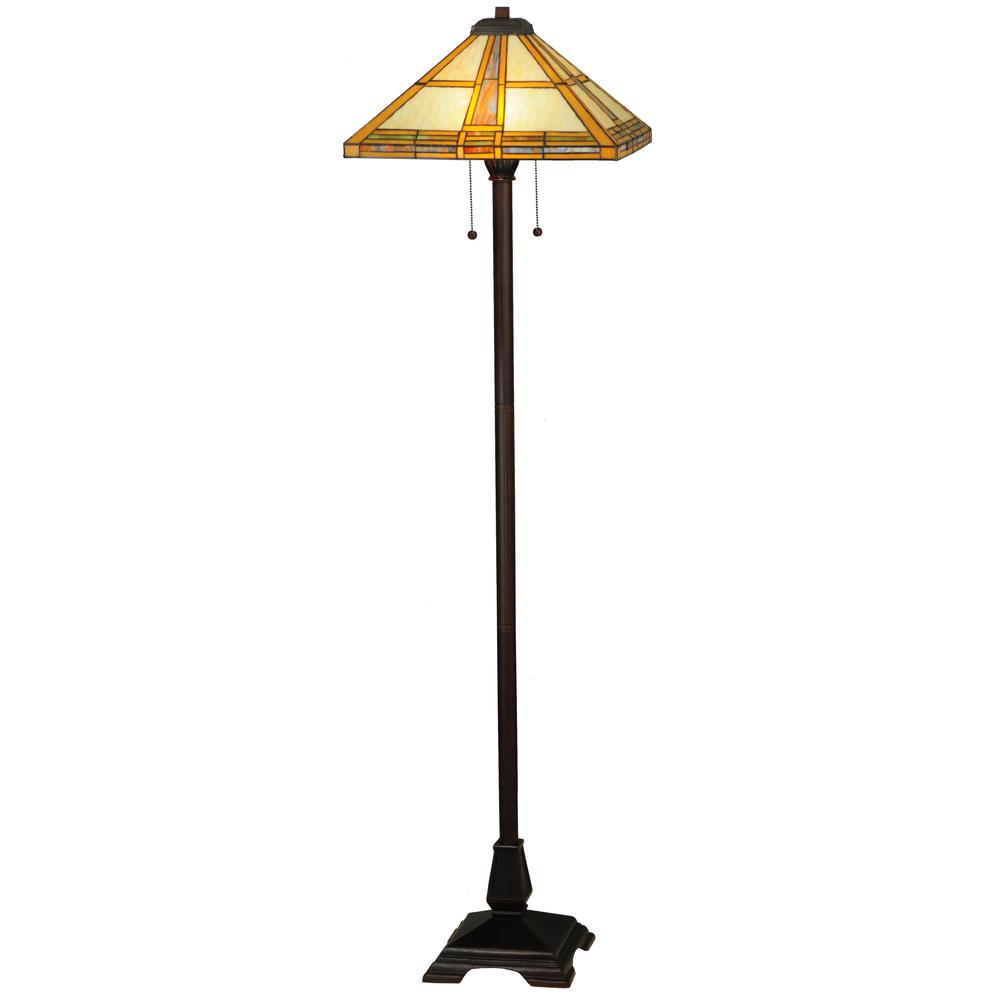 62"H Prairie Straw Floor Lamp 138769. Picture 1