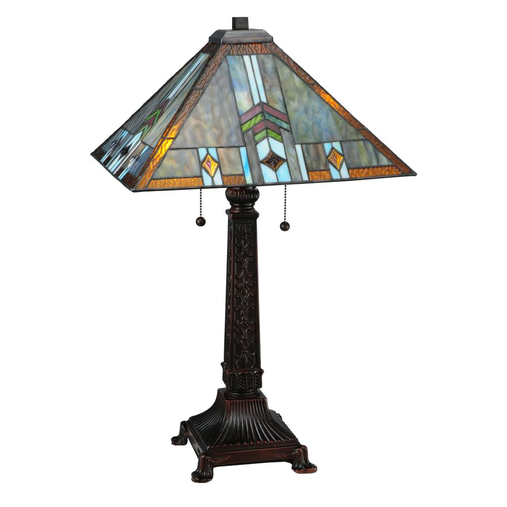 26"H Prairie Wheat Sunshower Table Lamp. Picture 1