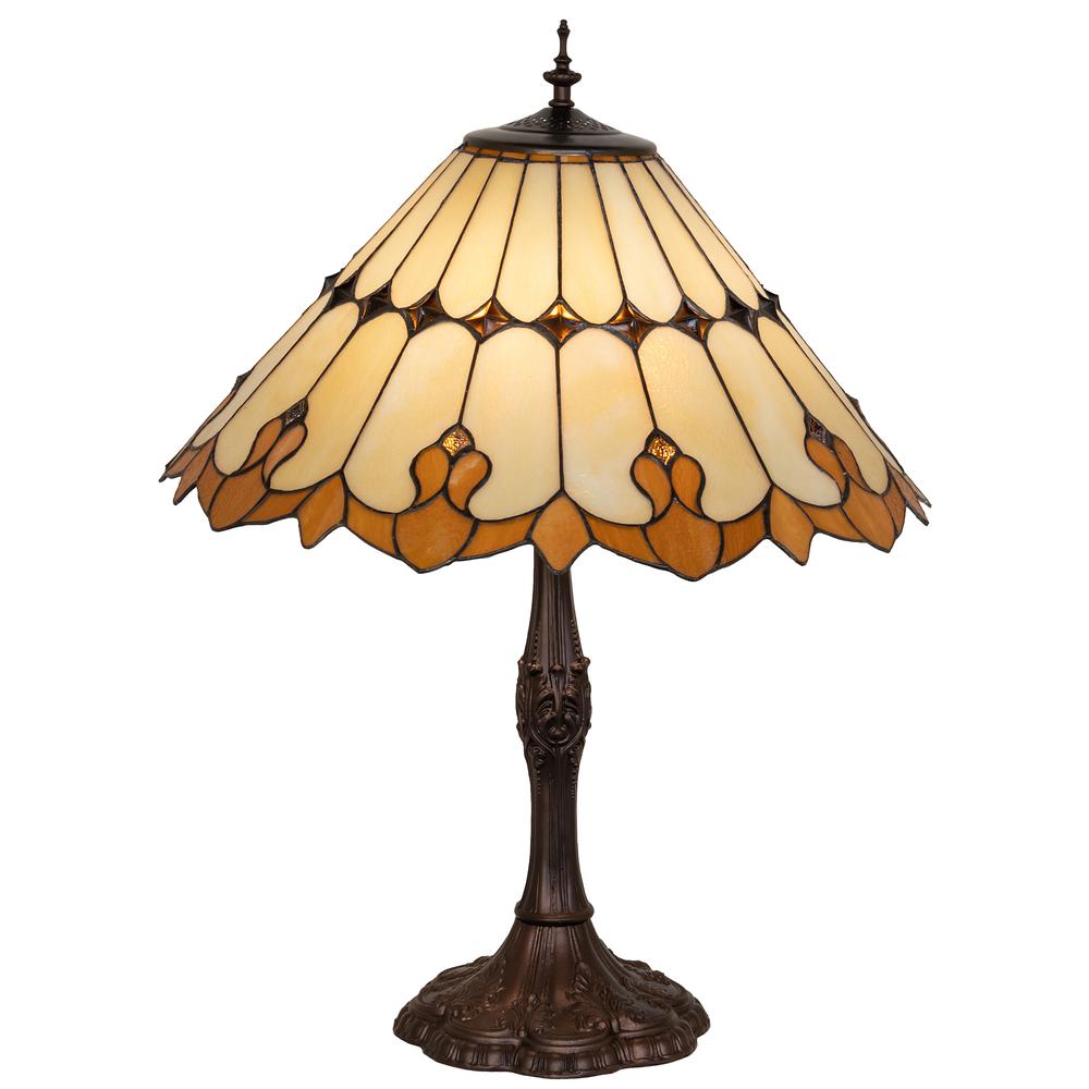 28.5"H Nouveau Cone Table Lamp. Picture 1