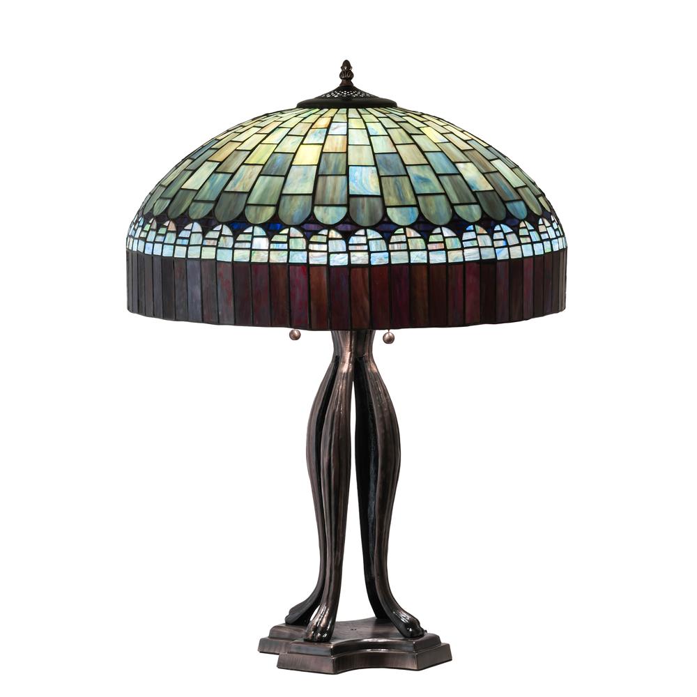30" High Tiffany Candice Table Lamp. Picture 1