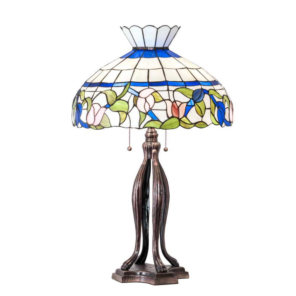 31" High Rose Vine Table Lamp. Picture 1