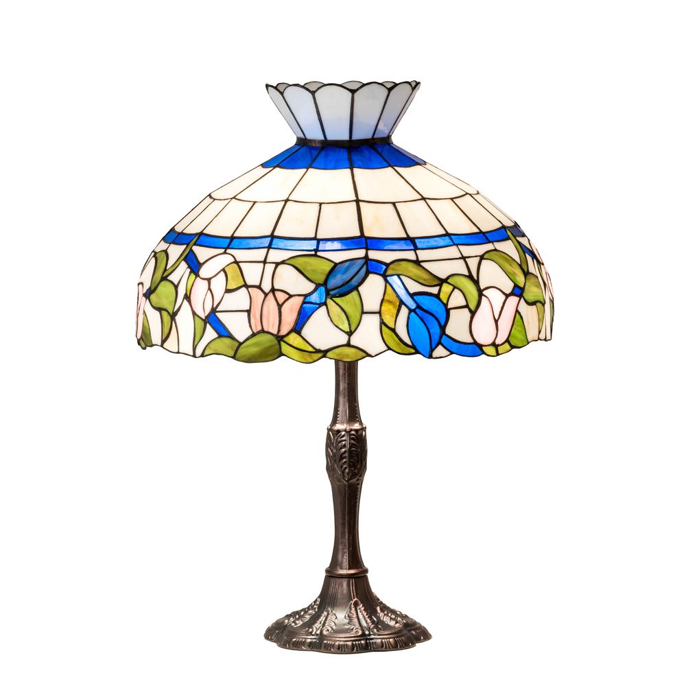 26" High Rose Vine Table Lamp. Picture 1