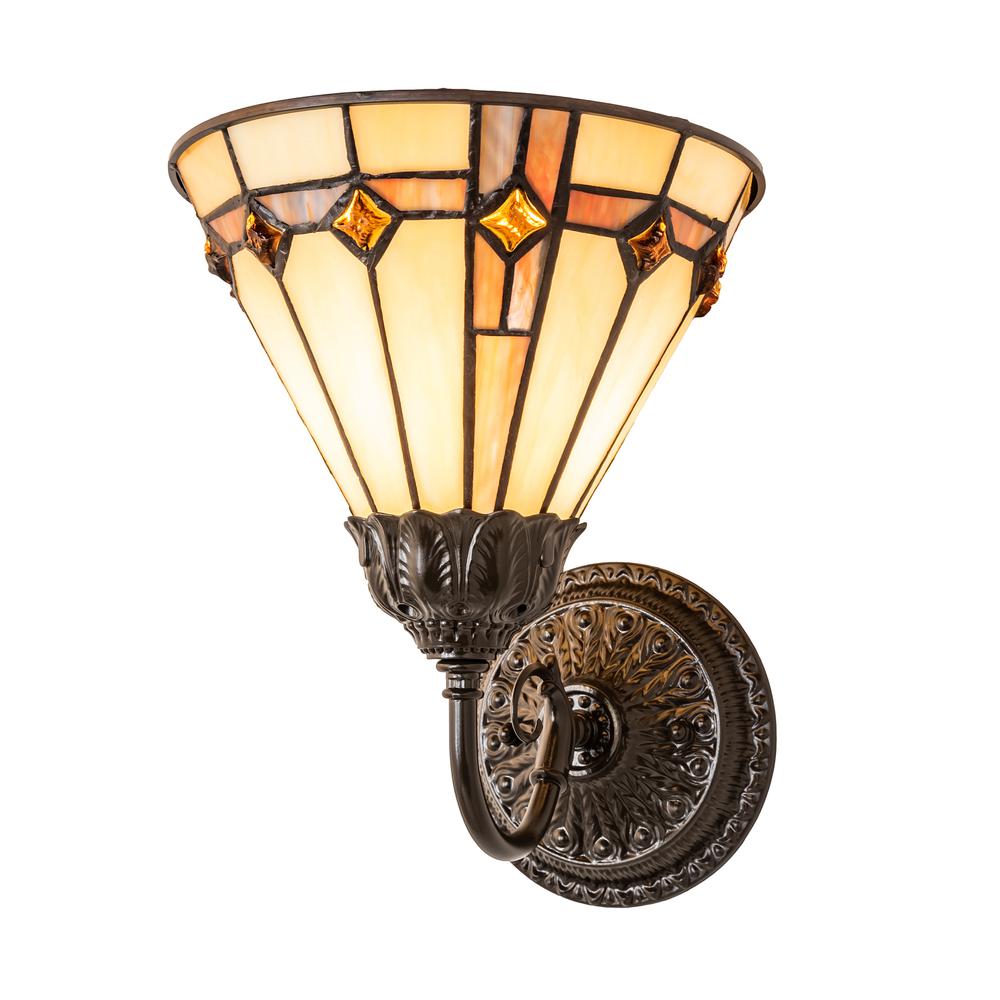 8" Wide Belvidere Wall Sconce. Picture 1