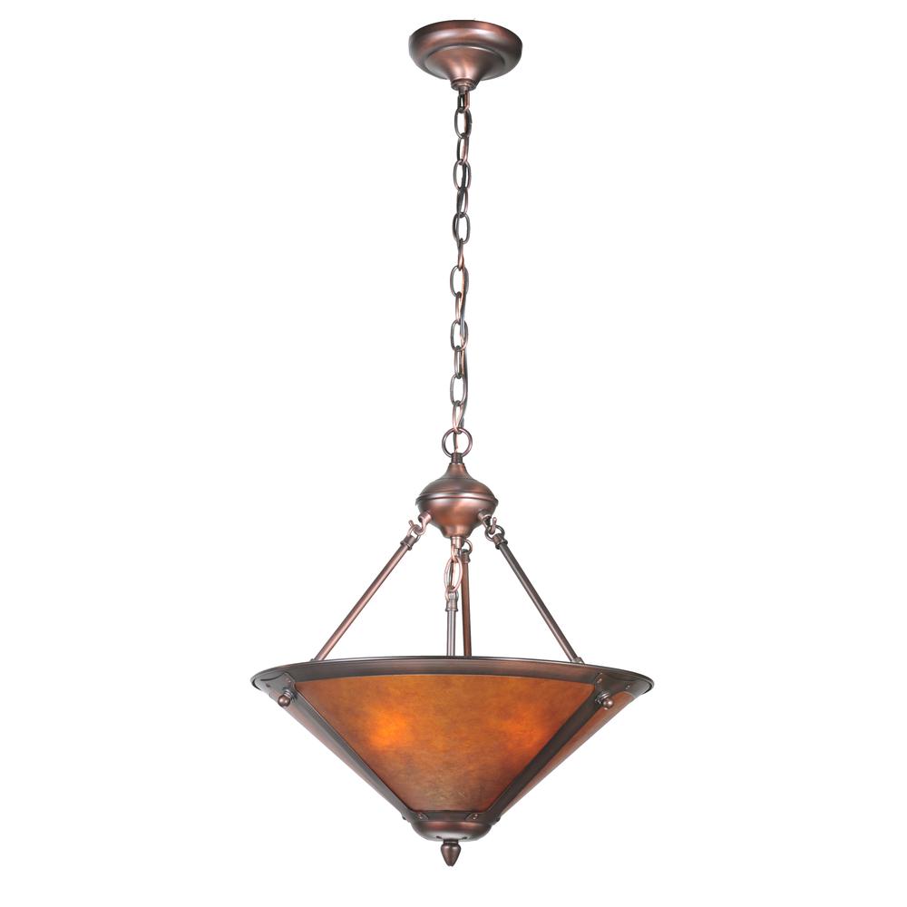 17" Wide Sutter Inverted Pendant. Picture 1