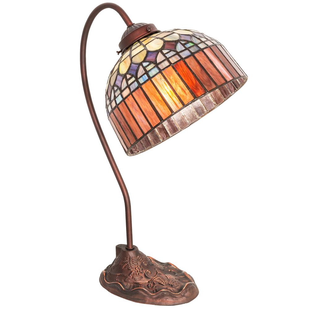 18" High Tiffany Candice Desk Lamp. Picture 1