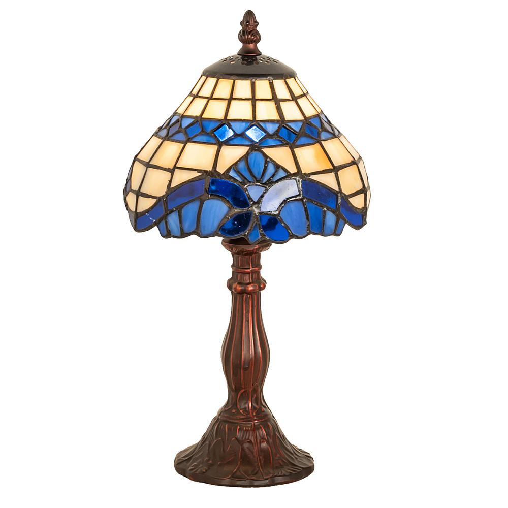 13" High Baroque Mini Lamp. Picture 1
