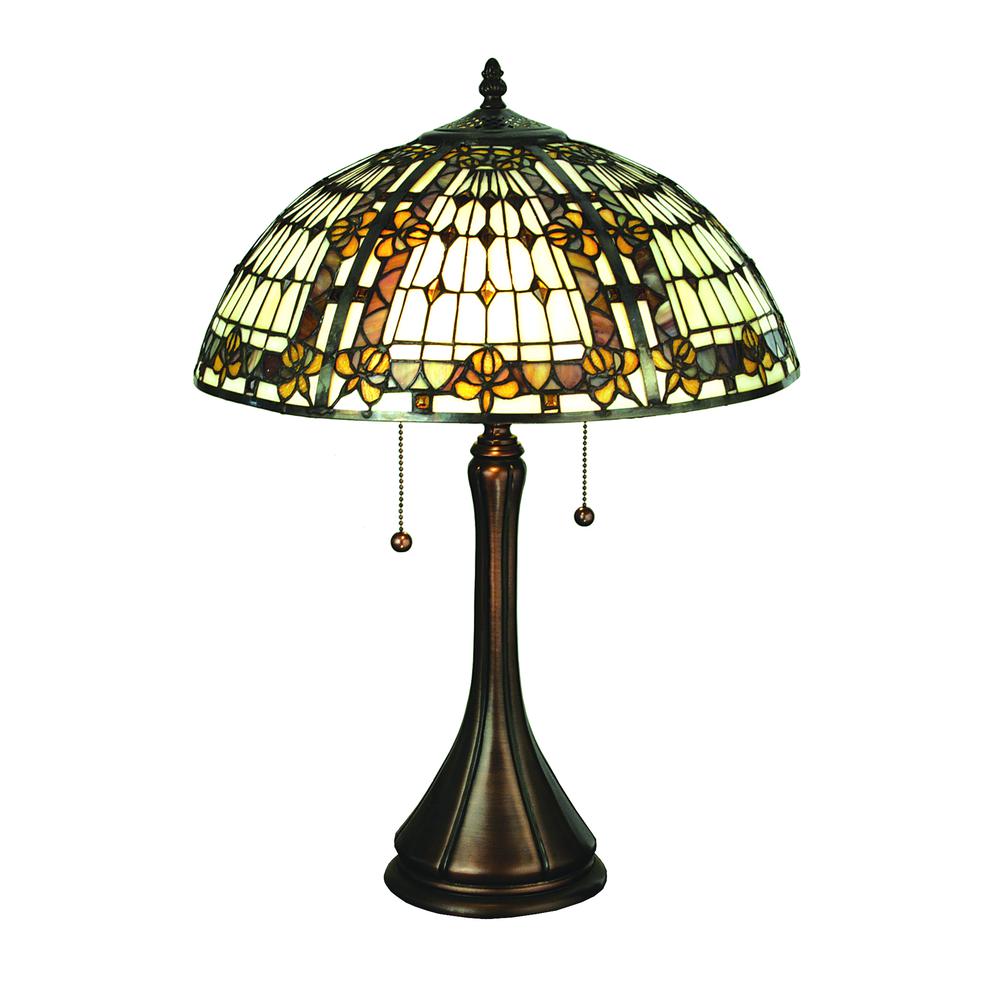 22.5"H Fleur-de-lis Table Lamp. Picture 1