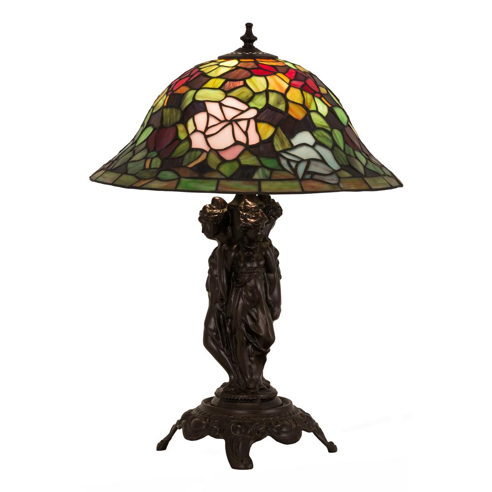 21.5"H Rosebush Table Lamp. Picture 1
