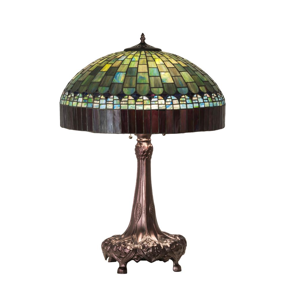 31" High Tiffany Candice Table Lamp. Picture 1