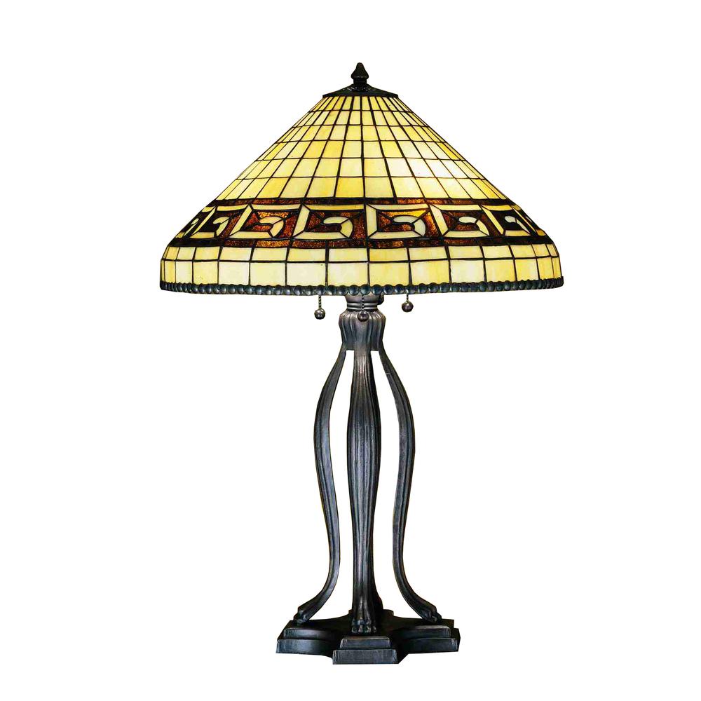 30"H Greek Key Table Lamp.605. Picture 1