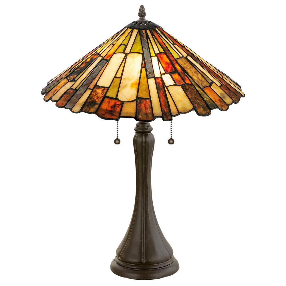 23"H Delta Jadestone Table Lamp. Picture 1