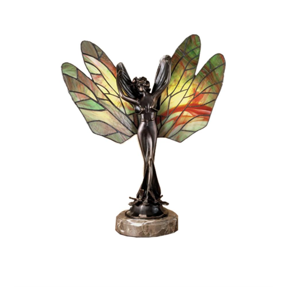 21.5"H Dragonfly Lady Accent Lamp 38673. Picture 1