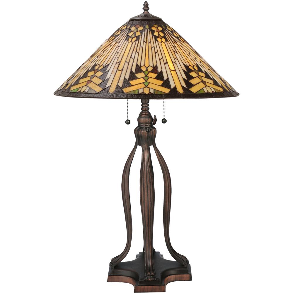 31"H NUEVO Mission Table Lamp. Picture 1