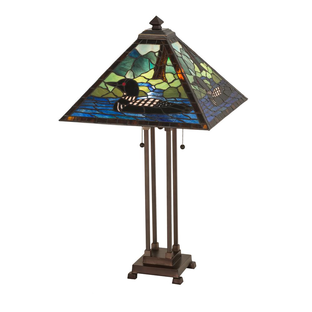 30"H Loon Table Lamp. Picture 1