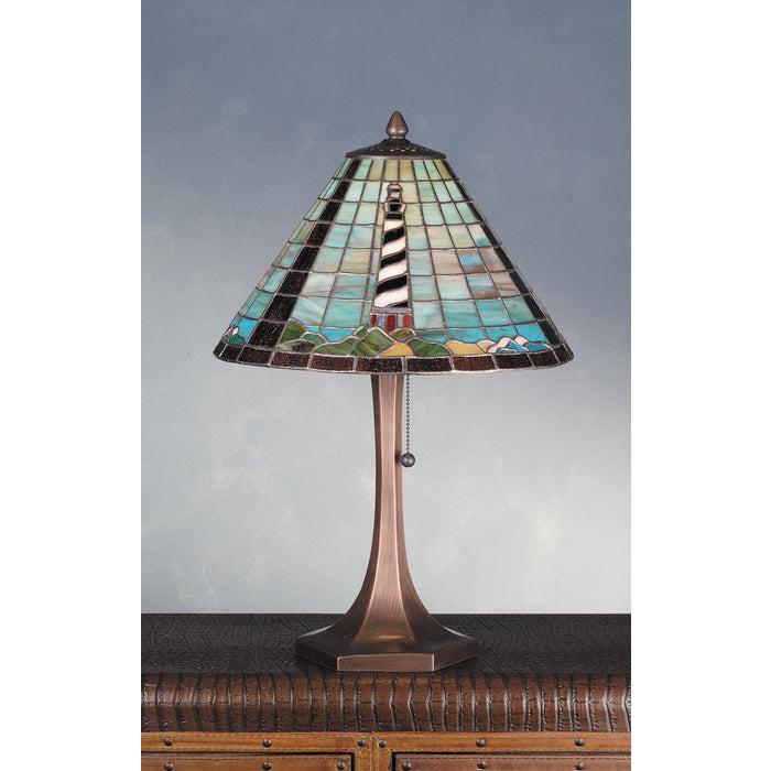 21"H The Lighthouse on Cape Hatteras Table Lamp 69409. Picture 1