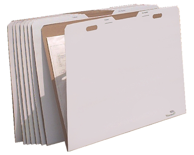 VFolder43, Vertical Flat Folder, Stores Flat Items Up to 30”x42”, 8/PK. Picture 1