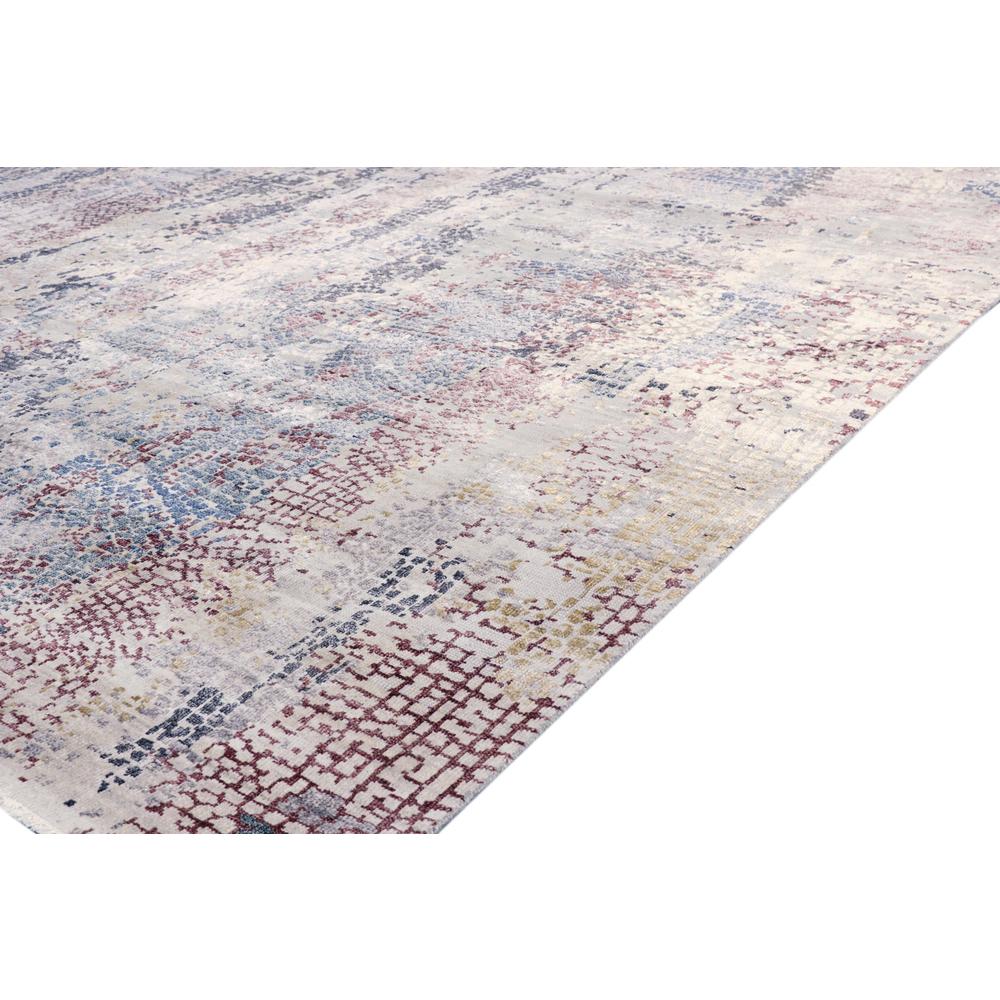 Pasargad Home Modern Gemstone Collection Hand-Knotted Silk & Wool Area Rug- 8' 2" X 10' 0"  - GEM-3 8x10. Picture 3
