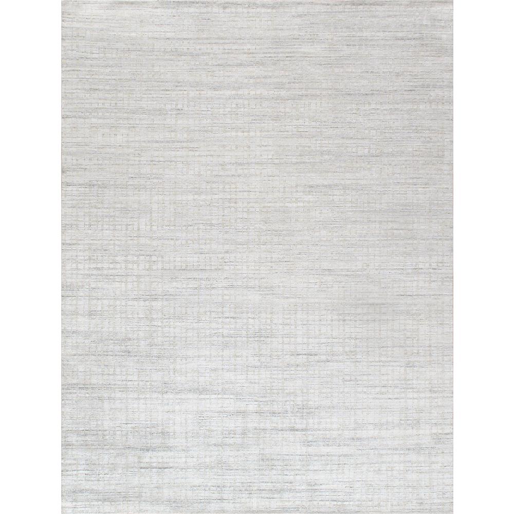 Pasargad Home Slate Collection Hand-Loomed Silk & Wool Rug- 9' 0" X 12' 0" - PBFE-02 9X12. Picture 1