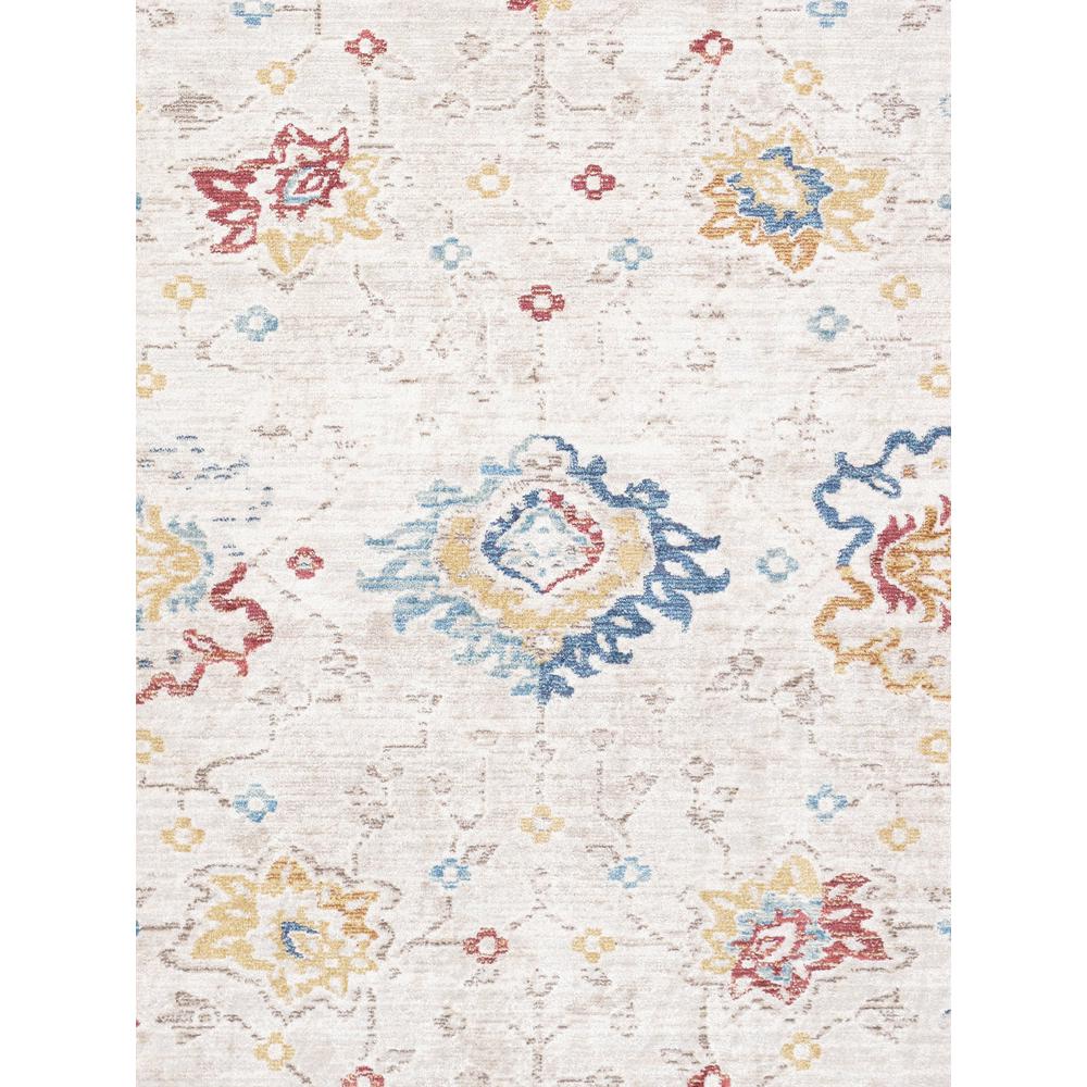 Pasargad Home Heritage Collection Power Loom Beige & Ivory Area Rug- 2' 6" X 8' 0" - PFH-03 2.06X8. Picture 2