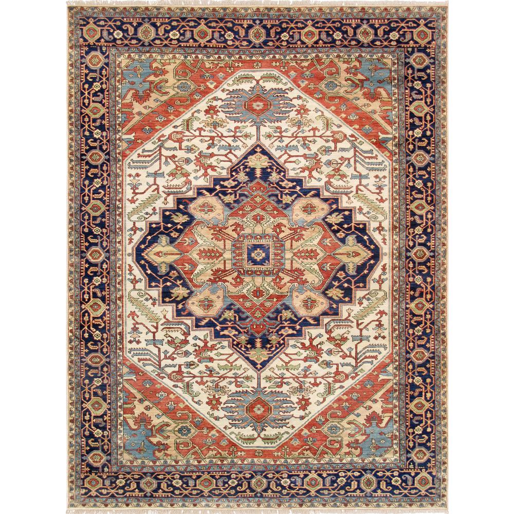 Pasargad Home Serapi Collection Hand-Knotted Wool Area Rug- 9'11" X 14' 1" - PH-3 10x14. The main picture.