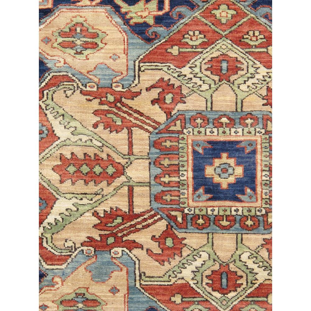 Pasargad Home Serapi Collection Hand-Knotted Wool Area Rug- 9'11" X 14' 1" - PH-3 10x14. Picture 3