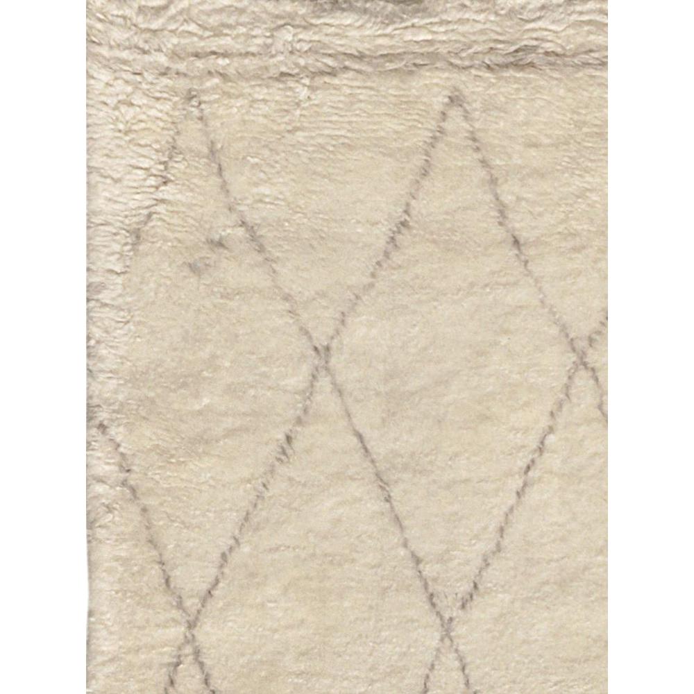 Pasargad Home Casablanca Moroccan Collection Hand-Knotted Wool Area Rug- 5' 6" X 8' 6"  - PLW-01 6x9. Picture 3