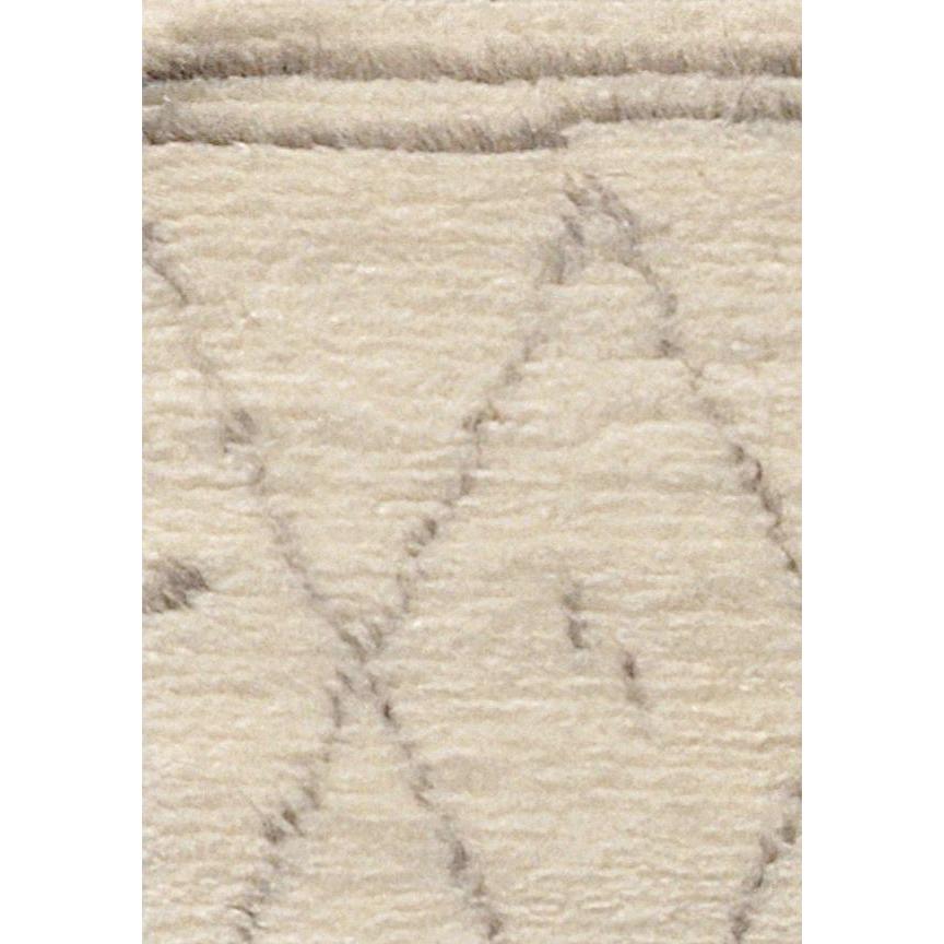 Pasargad Home Casablanca Moroccan Collection Hand-Knotted Wool Area Rug- 5' 6" X 8' 6"  - PLW-01 6x9. Picture 5