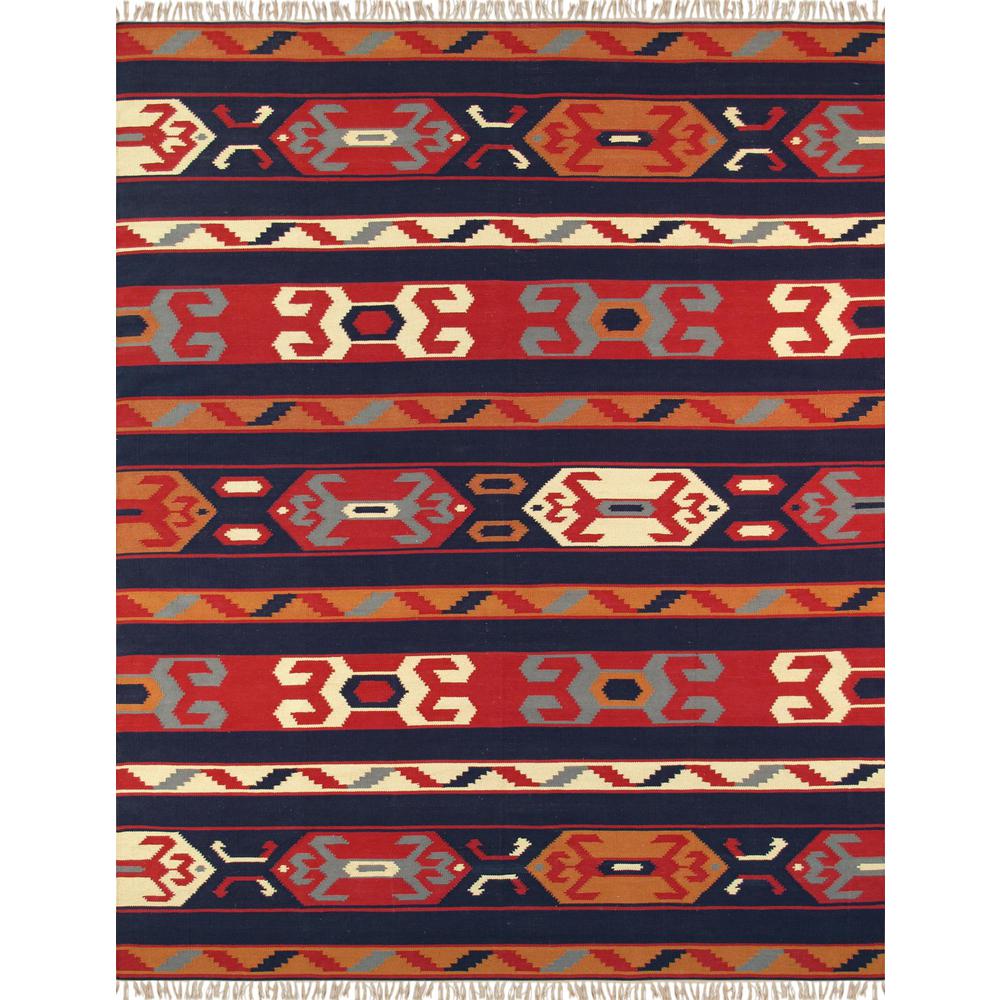 Pasargad Home Anatolian Collection Hand-Woven Cotton Area Rug- 5' 0" X 8' 0" - PBB-06 5x8. Picture 1