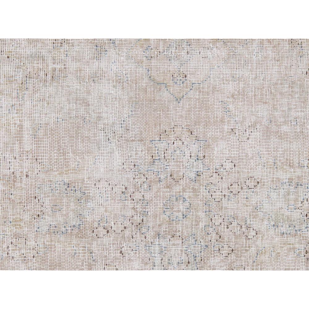 Pasargad Home Vintage Overdye Collection Beige Lamb's Wool Area Rug- 9' 0" X 12' 2" - 052165. Picture 2