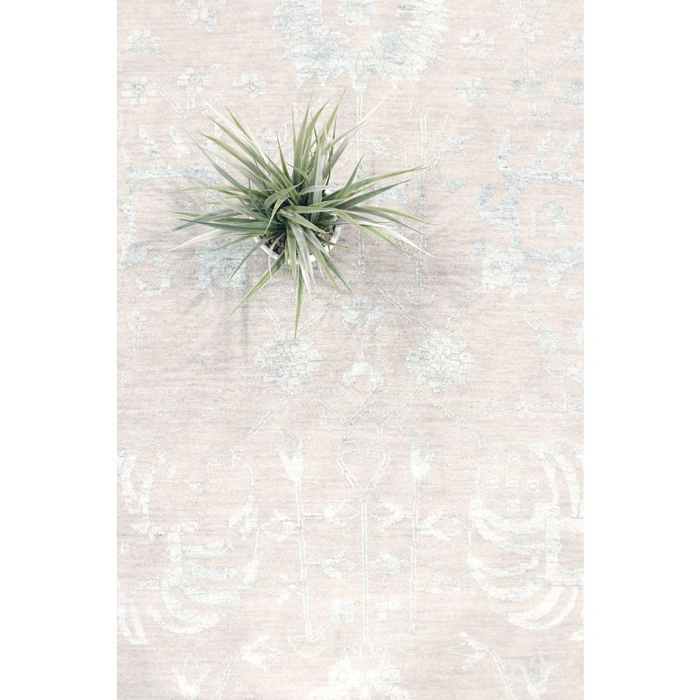Pasargad Home Transitiona Collection Hand-Knotted Silk & Wool Area Rug-10' 0" X 13' 5" - 971930. Picture 3