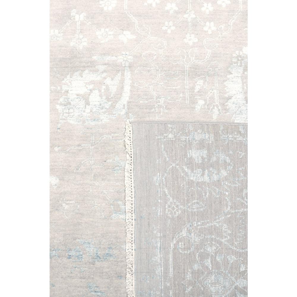 Pasargad Home Transitiona Collection Hand-Knotted Silk & Wool Area Rug-10' 0" X 13' 5" - 971930. Picture 5