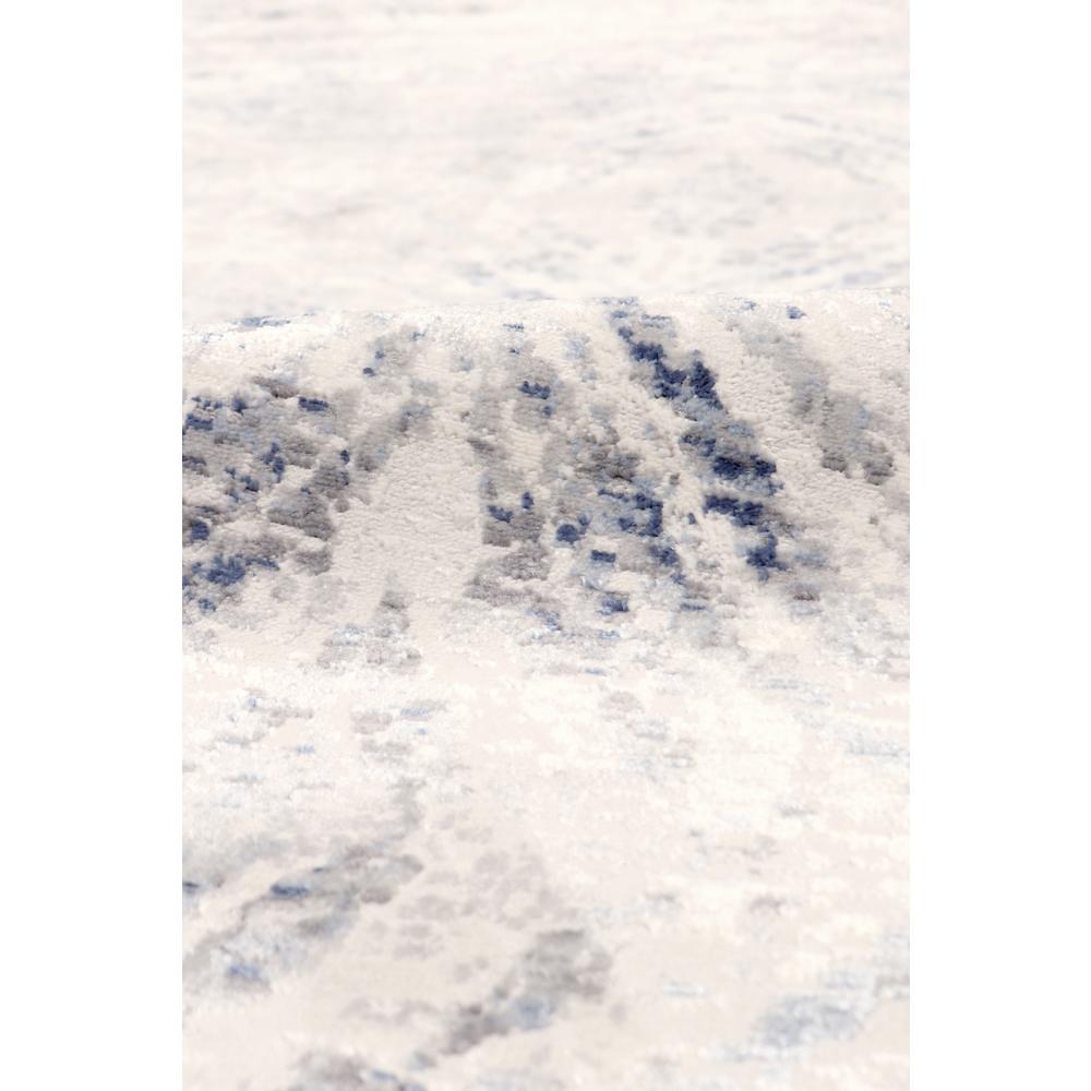 Pasargad Home Efes Design Light Grey Fabric Area Rug- 6' 0" X 6' 0". Picture 4
