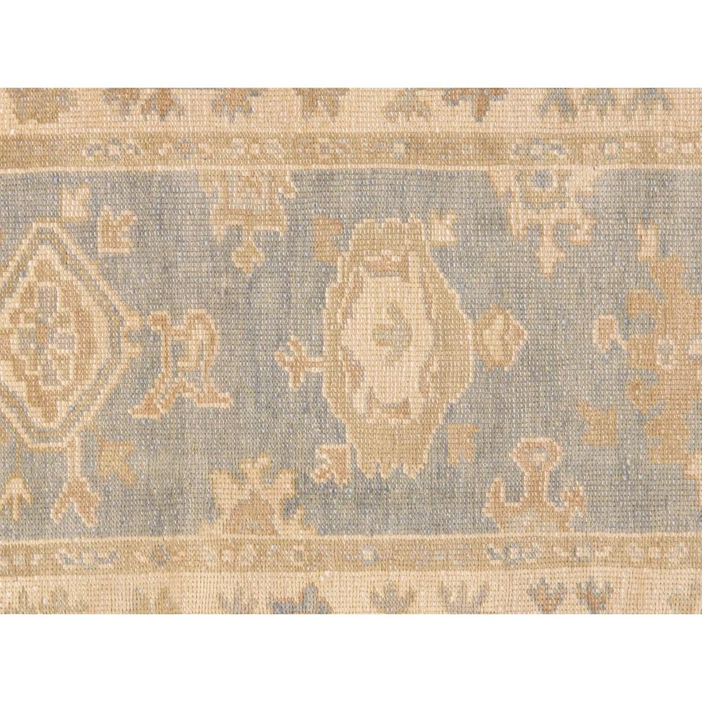 Pasargad Home Turkish Oushak Collection Hand-Knotted Lamb's Wool Runner- 2'10" X 14' 3" - PB-84 2.10X14. Picture 2