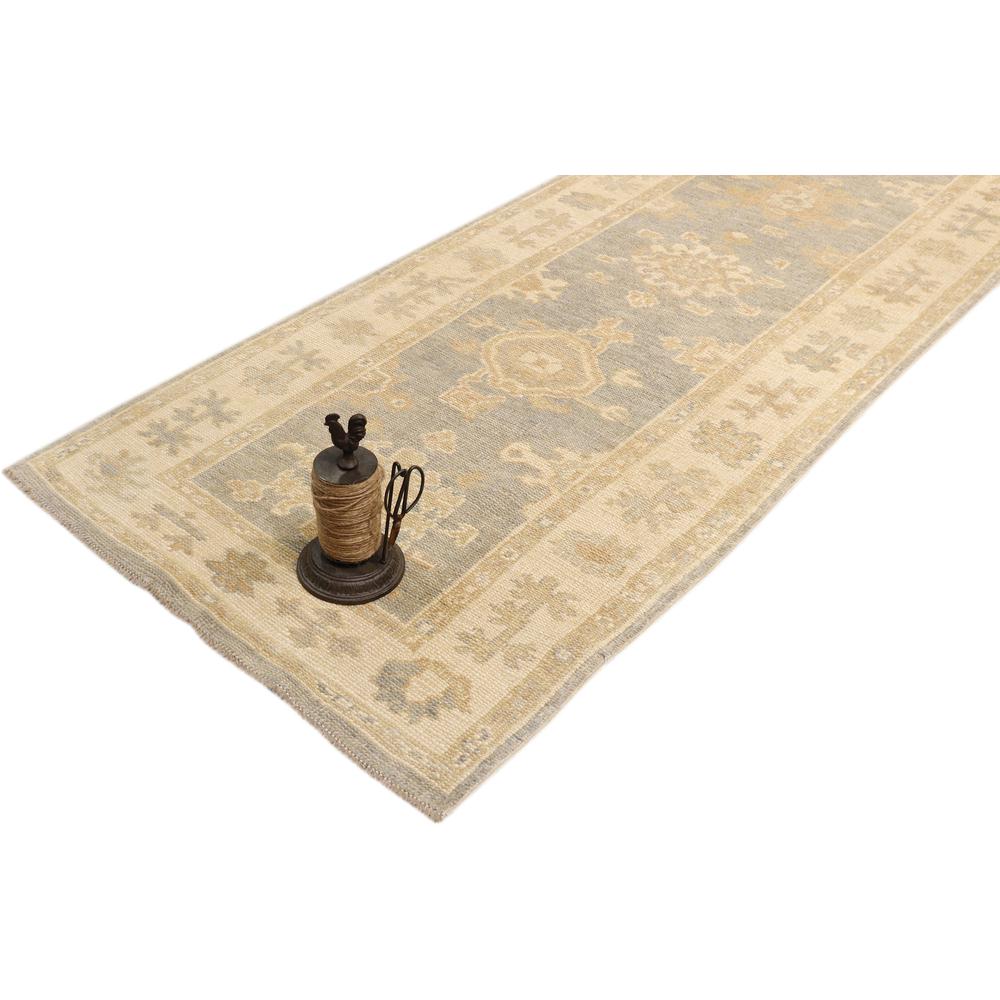 Pasargad Home Turkish Oushak Collection Hand-Knotted Lamb's Wool Runner- 2'10" X 14' 3" - PB-84 2.10X14. Picture 5