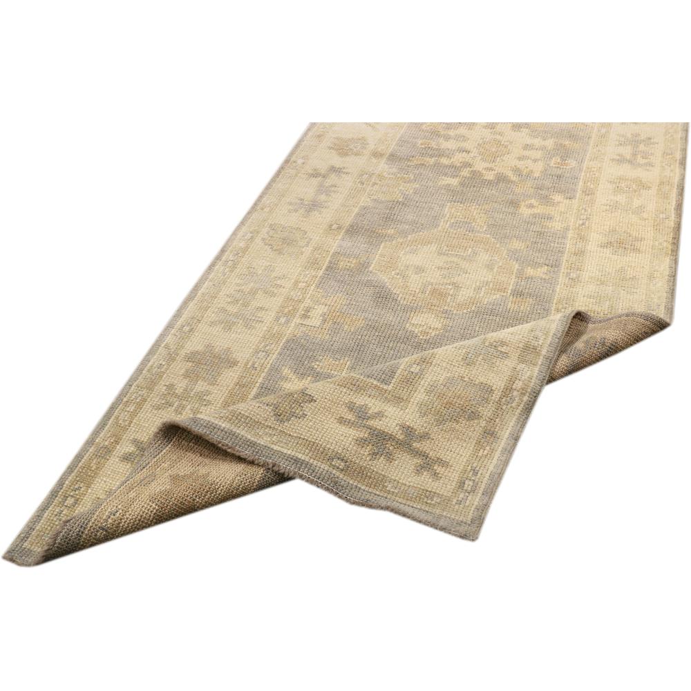 Pasargad Home Turkish Oushak Collection Hand-Knotted Lamb's Wool Runner- 2'10" X 14' 3" - PB-84 2.10X14. Picture 6