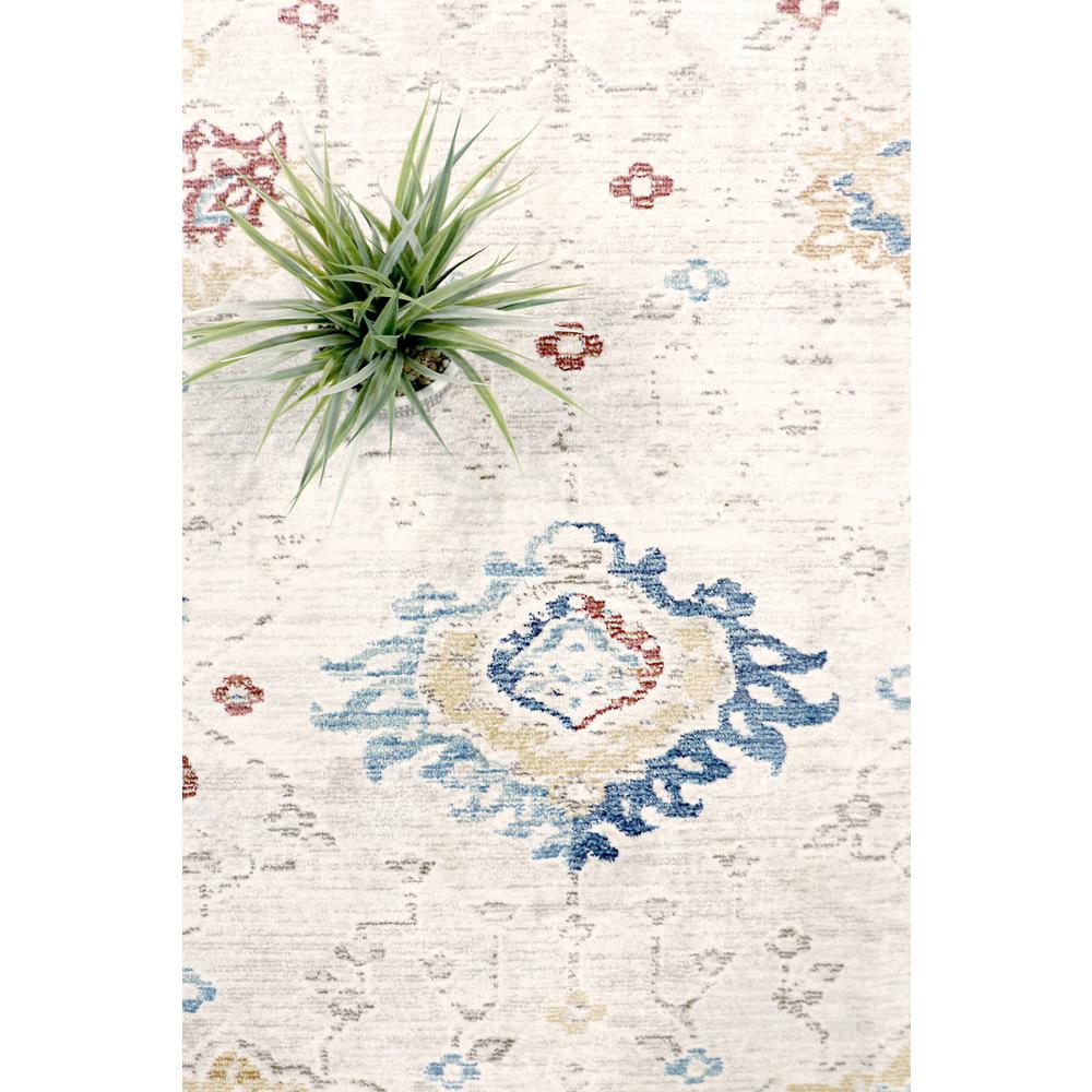 Pasargad Home Heritage Collection Power Loom Beige & Ivory Area Rug- 2' 6" X 10' 0" - PFH-03 2.06X10. Picture 3