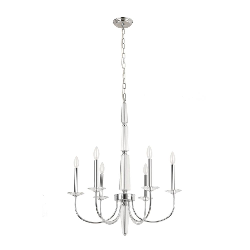 Pasargad Home Hestia Collection Metal & Cystal Chandelier Lights. The main picture.