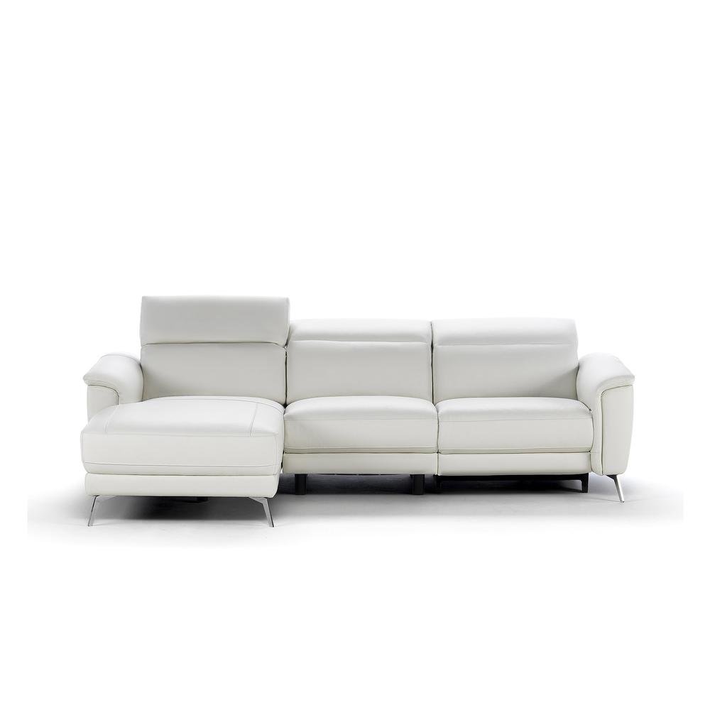 Pasargad Home Casanova Sectional Sofa with Motorized Foot Rest & Adjustable Headrests, Right Hand Facing - PID-501BG-R. Picture 2