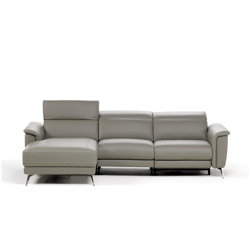 Pasargad Home Casanova Sectional Sofa with Motorized Foot Rest & Adjustable Headrests, Left Hand Facing - PID-501TP-L. Picture 2