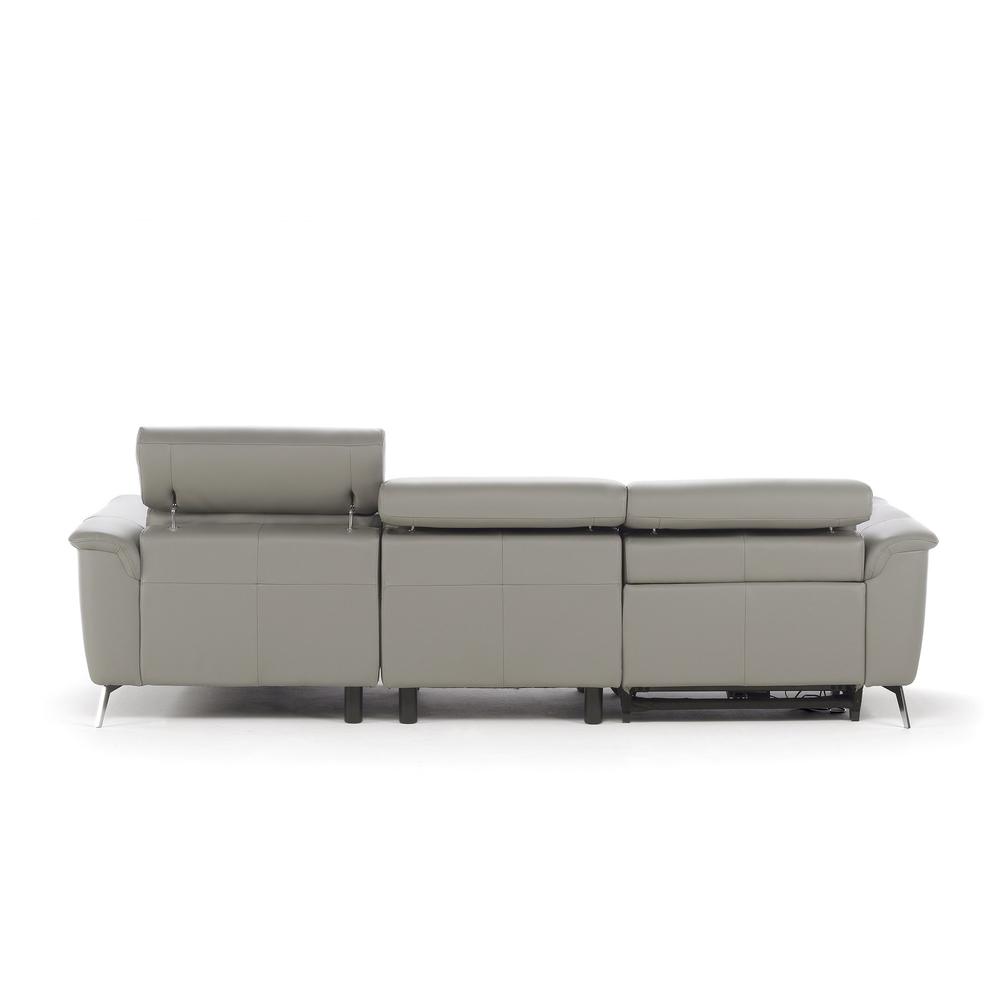 Pasargad Home Casanova Sectional Sofa with Motorized Foot Rest & Adjustable Headrests, Left Hand Facing - PID-501TP-L. Picture 3