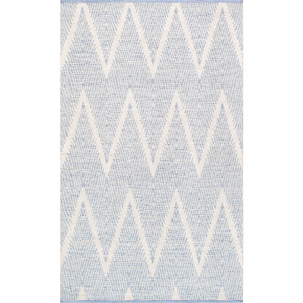 Pasargad Simplicity Collection Hand-Woven Cotton Area Rug- 4' 0" X 6' 0" - PLW-05 4x6. Picture 1