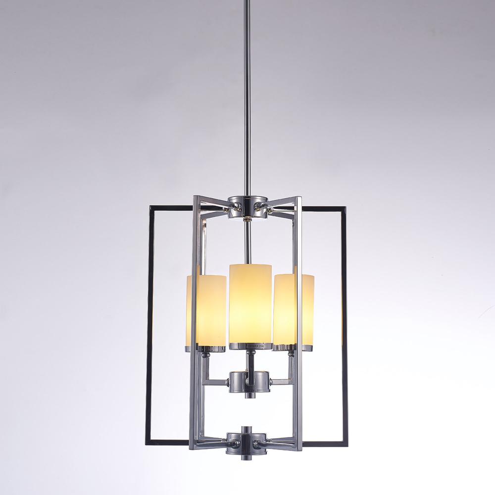 Pasargad Home Riva Collection Metal - Glass Chandelier Lights. Picture 2