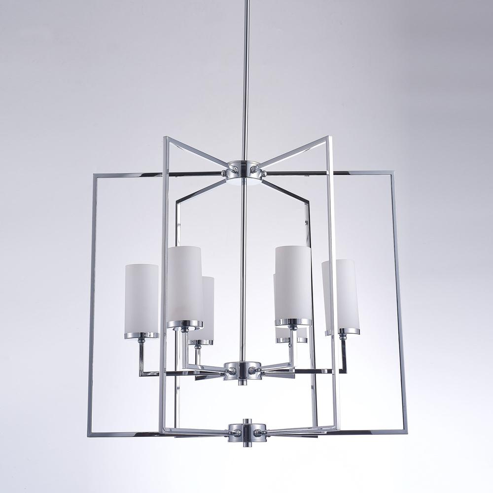 Pasargad Home Riva Collection Metal & Glass Chandelier Lights. Picture 1