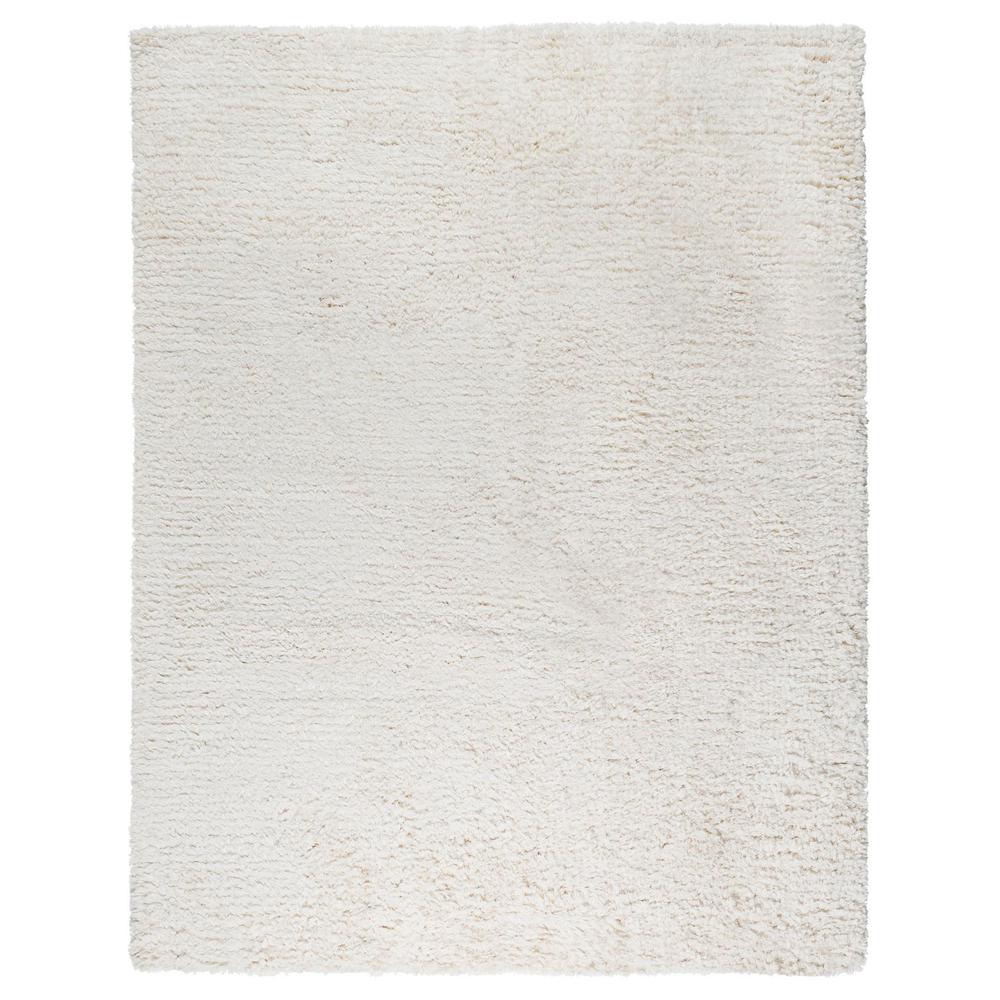 Paris Shag Collection Hand-Woven Poly & Cotton Shaggy Area Rug- 12' 0" X 15' 0" - PPSR-13121 12x15. Picture 1