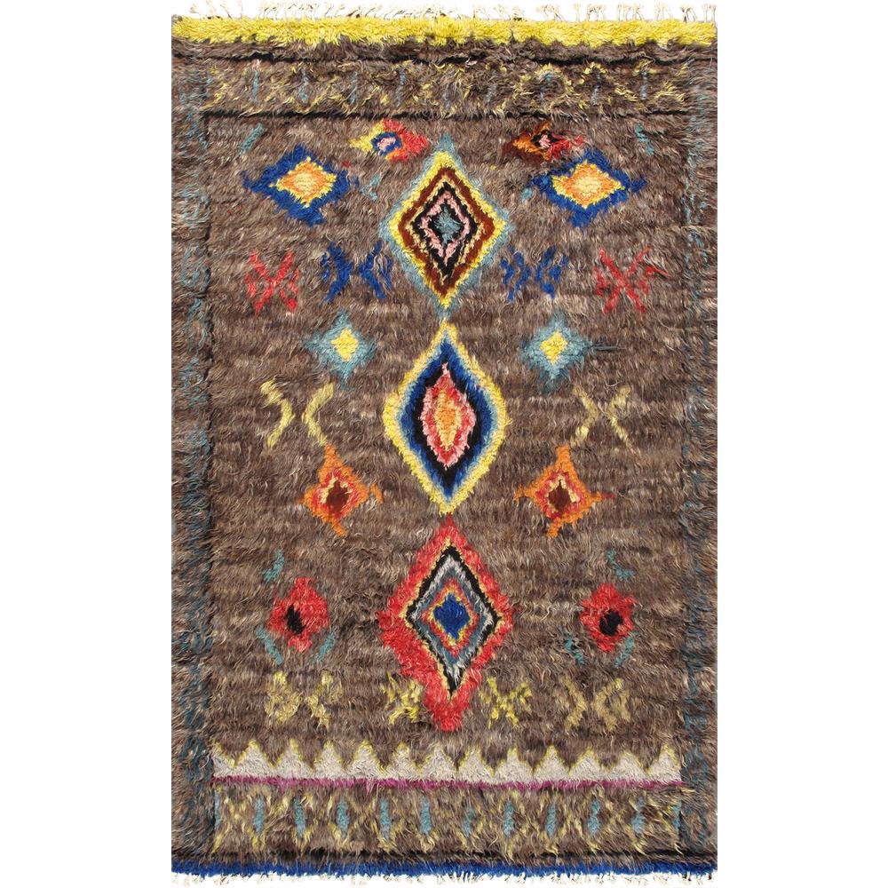 Hand Knotted Wool Area Rug, 11 X 9 Area Rug