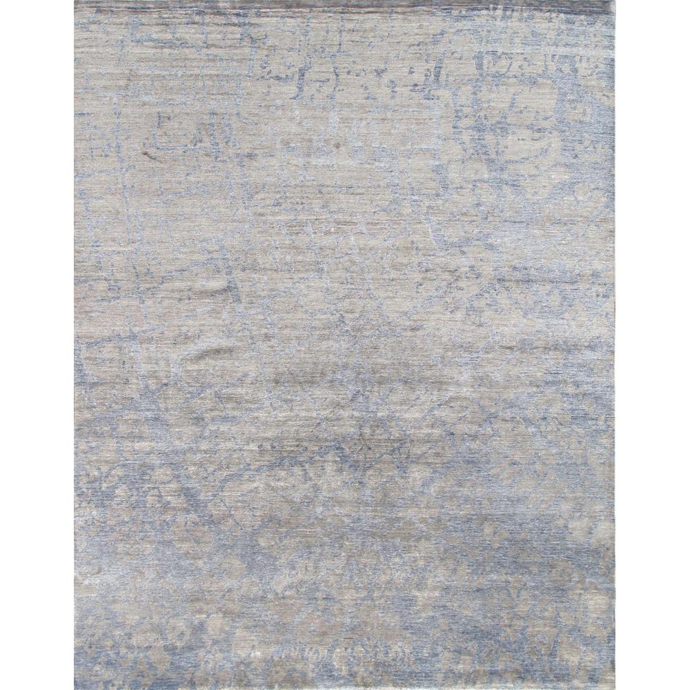 Pasargad Home Modern Collection Hand-Knotted Silk Area Rug- 9' 1" X 11' 10"  - PZA-45A 9X12. The main picture.