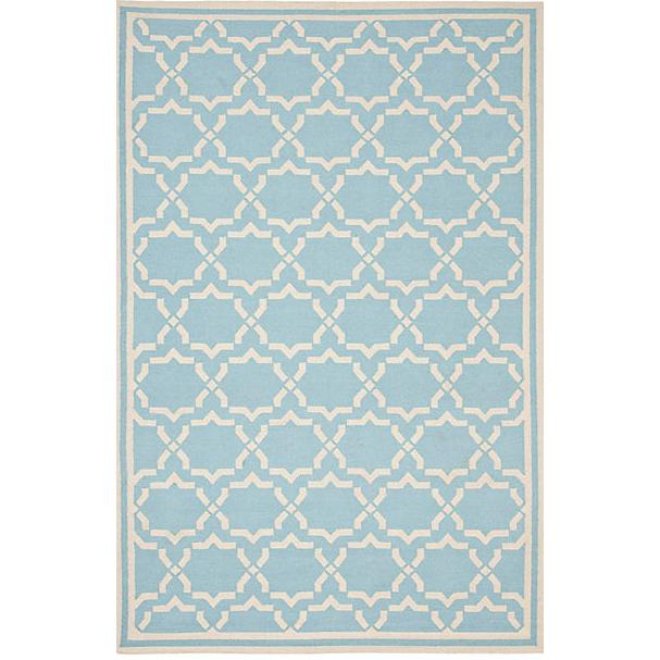Pasargad Home Kilim Collection Hand-Woven Lamb's Wool Area Rug- 5' 9" X 8' 9" - SA-8990 6X9. Picture 1