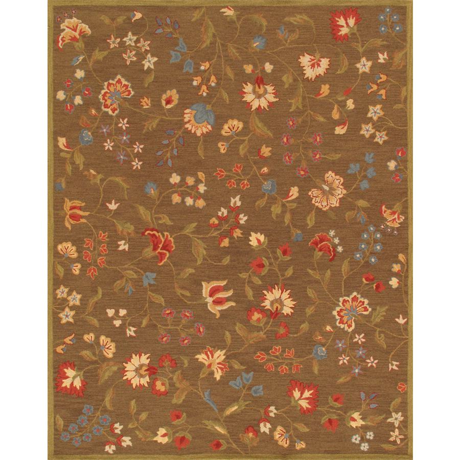 Pasargad Home Agra Collection Hand-Tufted Lamb's Wool Area Rug- 8' 0" X 10' 0" - 036618. The main picture.