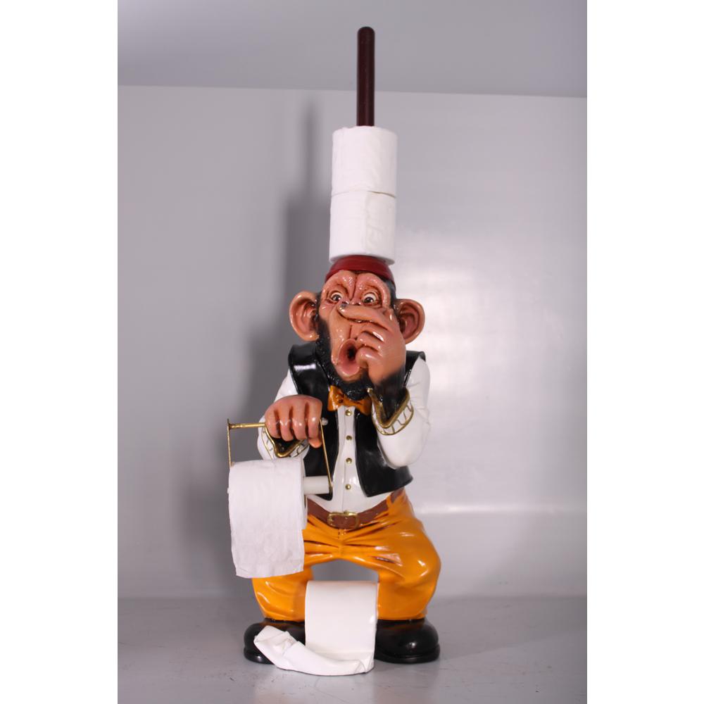 Toilet Monkey TP Holder. Picture 1