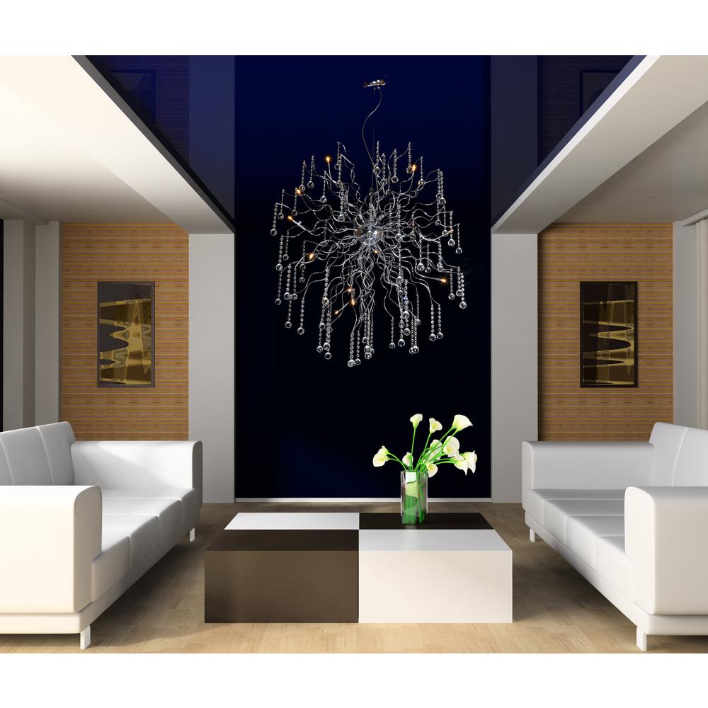 Crystal Aura Chandelier. Picture 1